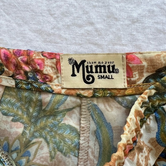 Show Me Your MuMu Floral Wrap Skort - Picture 2 of 5